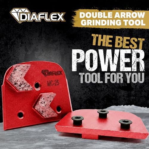 Diaflex Double Arrow Grinding Tool, 25 Grit Medium Bond, 3 Pack