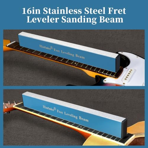 Guitar Fret Leveling Beam, Luthier Tool Sanding Beam Fret Leveler