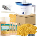 5lbs Beeswax Candle Making Kit with Electric Wax Melting Pot