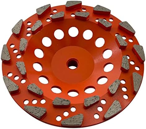 7" High Performance Diamond Grinding Wheels, 5/8"-11 Threaded Arbor