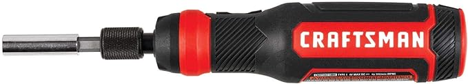 CRAFTSMAN Cordless Screwdriver, 4V, 8-Piece Set (CMHT66718B6)