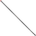 Diablo Rebar Demon SDS-Max 4-Cutter Full Carbide Head Hammer Drill Bit with Tri-Metal Fusion Welding - 7/8" Diameter, 36" Length, 31" Working Length - DMAMX1200