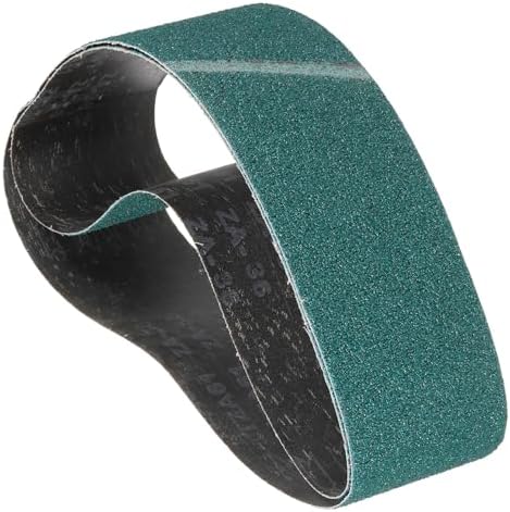 2 Pcs Sanding Belt 6 x 48 Inch 36 Grit Zirconia