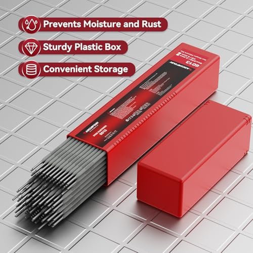ARCCAPTAIN E6013 Welding Rods 1/8" 10 LB Carbon Steel Sticks Electrode
