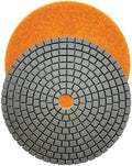 7" Pro Series Dry Stone/Concrete Polishing Pads, Turbo Style, 200 Grit
