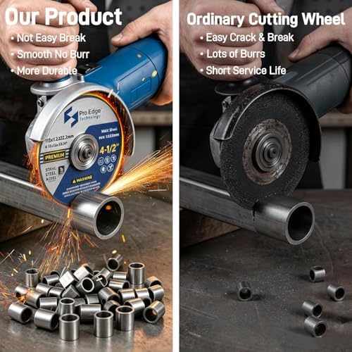 100 Pcs Premium Cut Off Wheels 4-1/2" for Angle Grinder