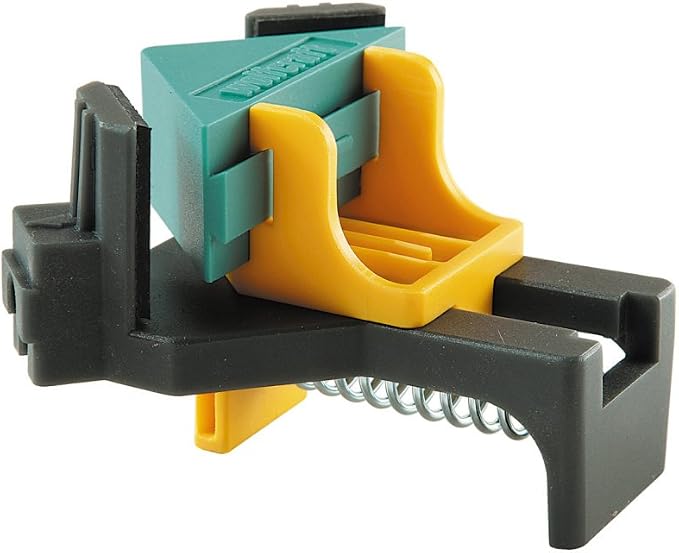 wolfcraft 2 ES 22 Corner Clamp I 3051000 I For quick and easy fixing of boards and frames at a 90° angle, for example when assembling shelves, small cupboards or frames