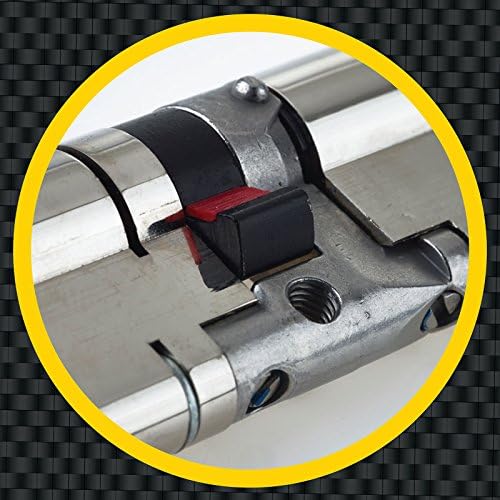 Yale P-YS3-4550N Anti-Snap 3 Star Euro Double Cylinder, High Security, 45:50 (95mm), Nickel Finish