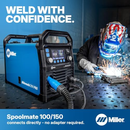 Millermatic® 211 PRO MIG Welder Machine, Dual-Voltage, Auto-Set™