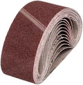 HARFINGTON 3 x 21 Inch Sanding Belts, 24 Pcs 40 Grits Aluminum Oxide Abrasive Belt Sander File Belt for Woodworking, Metal Polishing, Knife Sharpener