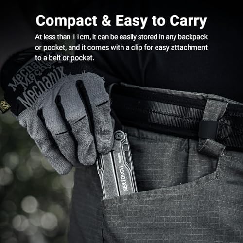 NEXTORCH PIONEER 14-IN-1 Multi-tools Full-Size,Versatile Multi-tool Set with Scissors Needle Nose Pliers Pocket Clip Multi-tool (STONE WASHED FINISH)