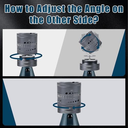 Tungsten Electrode Sharpener Grinder For TIG welding,6 Sizes 8 Angles Tungsten Electrode Grinder Head,Versatile Multi-Angle,TIG Welding accessories With Cut-Off Slot,10 Diamond Wheels, 3 CNC Mandrels