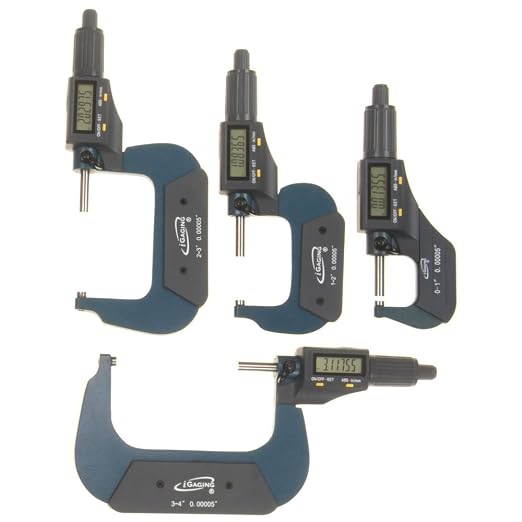 iGaging Digital Micrometer w Data Output 0-4"/0.00005"/0.001mm