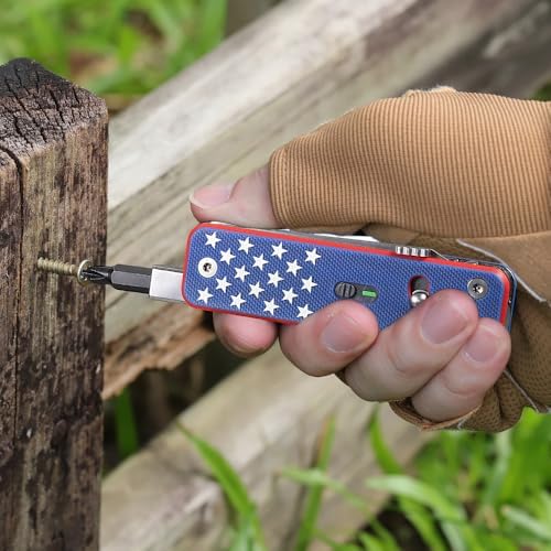 ROXON S503G Flex Companion Tool Modular Design Pocket Tool (US Flag)