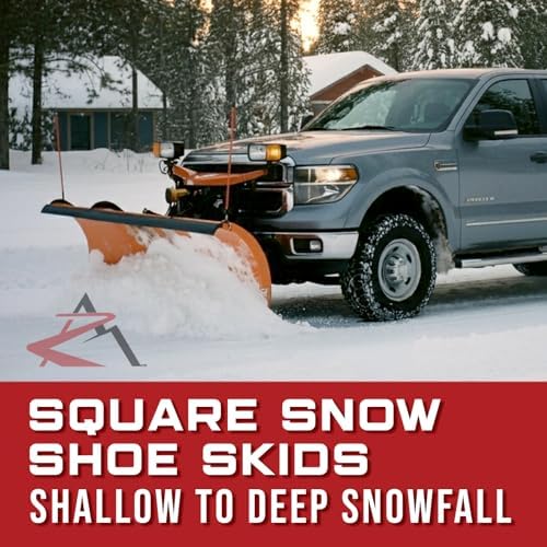 (4) New Square Foot Snow PLOW Shoes for Buyers SAM 1303005 Snowplow Skid Blade