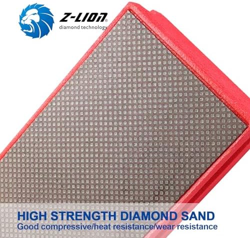 Z-Lion Electroplated Diamond Hand Polishing Pad Foam Back for Granite Marble Stone Glass Ceramic (200#)