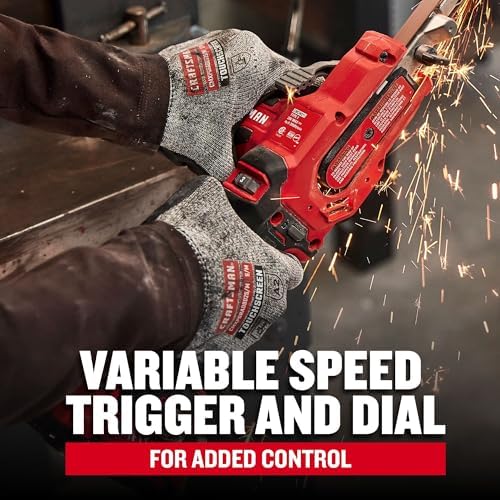 CRAFTSMAN V20 Detail Belt Sander, Power Band File, Cordless, Bare Tool (CMCW211B)