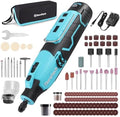 DURATECH 12V Cordless Rotary Tool Kit with 118PCS Accessories