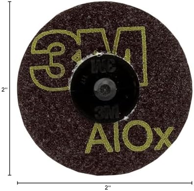 3M Roloc Disc, 361F, 24 YF-Weight, TR, 2 in, Die R200P