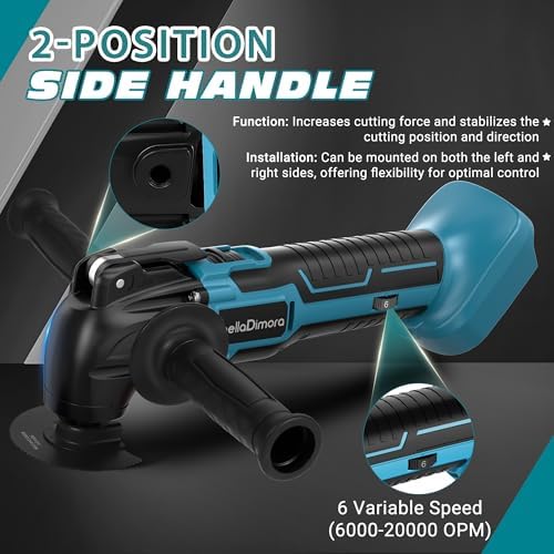 Cordless Oscillating Compatible with Makita 18V Battery