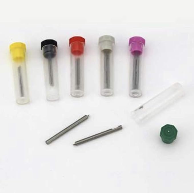 Timelab Professional Screwdrivers for Rolex Tudor Omega watch Band Bracelets Scratch Free T Blade Cut Out Tip for Professional Watch makers jewlers Reapir stores tools 6Pcs Set Made in Korea