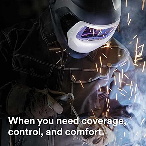 3M Speedglas Welding Helmet 9100 06-0100-20SW, with Auto Darkening Lens ADF 9100X