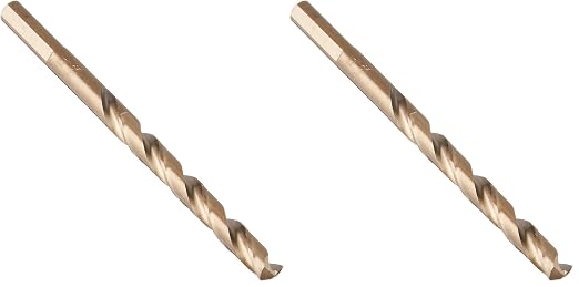 BOSCH CO2142 1-Piece 15/64 in. x 3-7/8 in. Cobalt Metal Drill Bit for Drilling Applications in Light-Gauge Metal, High-Carbon Steel, Aluminum and Ally Steel, Cast Iron, Stainless Steel, Titanium