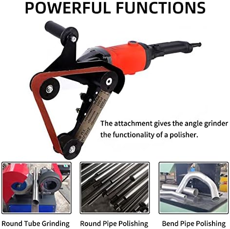 Belt Sander Attachment Grinder YSJWAER - Adapter Angle Grinder Sanding Attachment Polisher 5/8-11 Thread