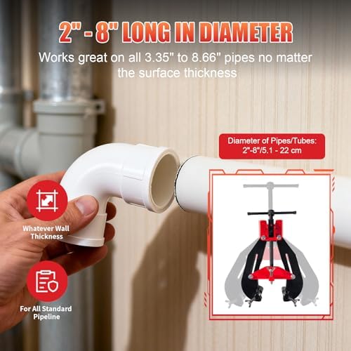 2-6" Heavy Duty Pipe Alignment Clamp Tool