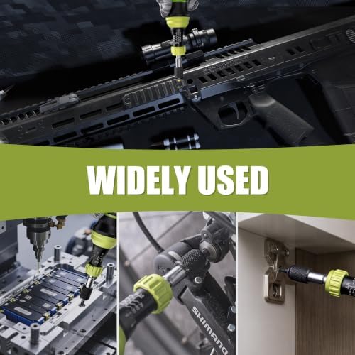 Torque Screwdriver Set, 10-80 In-lb with Adapter for Gunsmith
