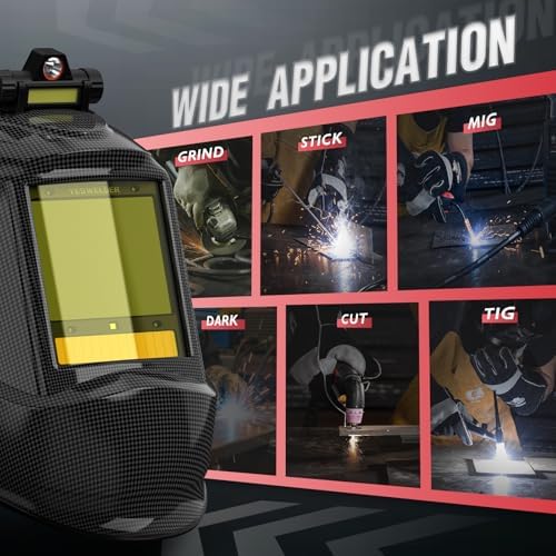 YESWELDER Smart Auto-Shade Welding Helmet with Digital Filter