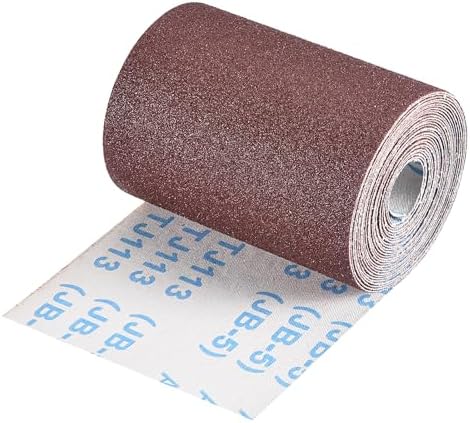 Sandpaper Roll 4.5Inch 16FT 80Grit Aluminum Oxide Emery Cloth Roll