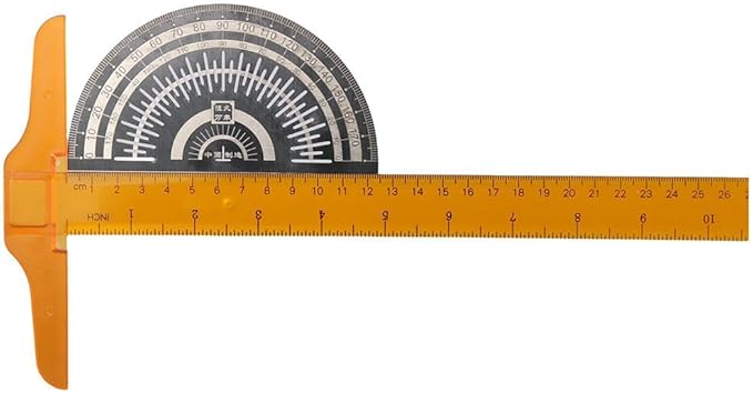 Black Stainless Steel Angle Protractor Precision Marking Protractor Angle Measure Tool Electroplated Woodworking Ruler Measuring Tool