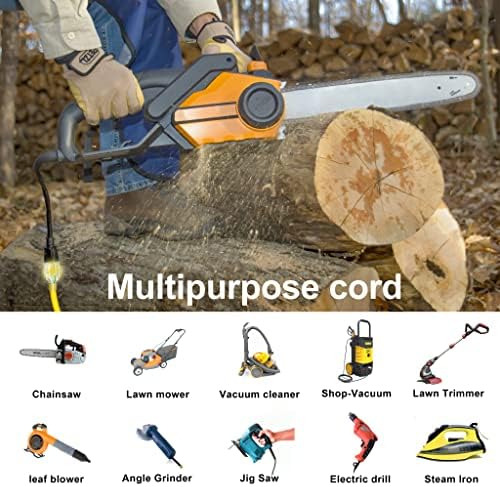 HUANCHAIN 14 Gauge Heavy Duty Outdoor Extension Cord 25 FT Waterproof