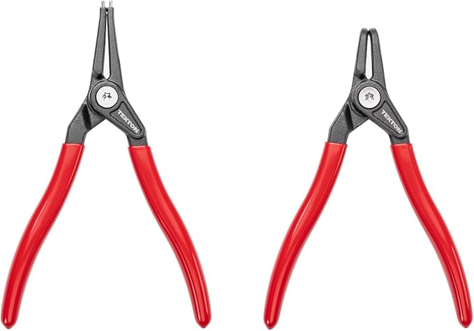 TEKTON 7 Inch External Retaining Ring Pliers Set, 2-Piece (0.070 in. Tips) | PRR90002