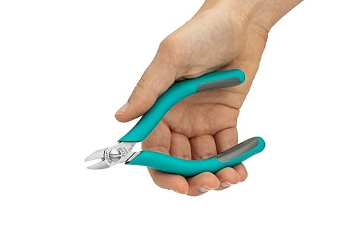 Erem 5 1/8 in 2400 Precision Diagonal Cutting Plier Flush Narrow Nose Insulated 2422E - 1 Each
