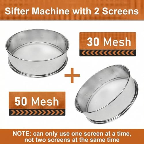 Sidasu Automatic Vibrating Sieve Shaker–30&50 Mesh Flour Sifter