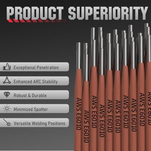 YESWELDER E6010 5/32" 5LB Welding Rods Stick Welding