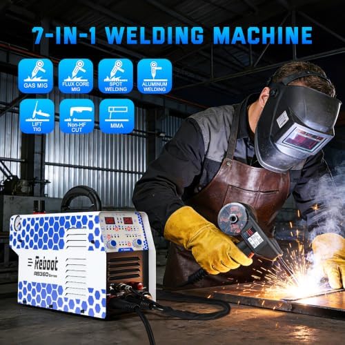 Reboot 7‑in‑1 Welder MIG Plasma Cutter Kit 200A Welding Equipment