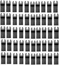 50Pack Bi-Metal oscillating Tool Blade, Diagtree Multitool Blade Oscillating Multi Tool Quick Release Saw Blades for Fein, Dremel, Dewalt, Craftsman, Ridgid, Makita, Milwaukee, Rockwell