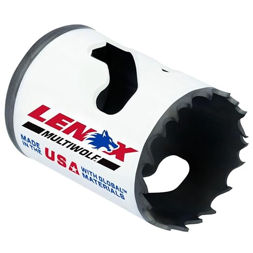 Lenox 1-1/2 Inch Speed Slot Bi-Metal Hole Saw