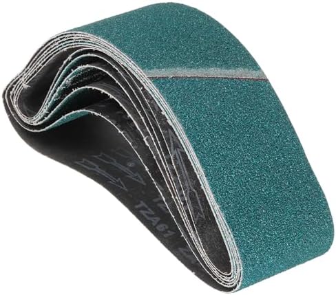 6 Pcs Sanding Belts 4 x 36 Inch 24 Grit Zirconia