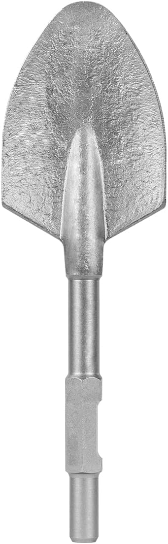 XtremepowerUS Hex Clay Spade Shovel Head Bit for Jack Hammer 1-1/8" for Electric Demolition Jack Hammer Construction Concrete Breaker Punch Drill Alloy Steel, Construction, Trenching, Landscaping