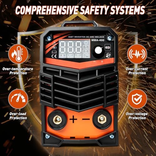 Dual Voltage Stick Welder 110V/220V,250Amp ARC Welder for 3/32"-1/8" Welding Rod,Portable IGBT Inverter Welding Machines for Home DIY Beginners Repair