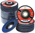 50 Pack 4 1/2 Inch Flap Disc Angle Grinder Sanding Disc Type 29 Flap Discs Premium High Density Jumbo 60 Grit Flap Sanding Disc (Type 29-40 grit)