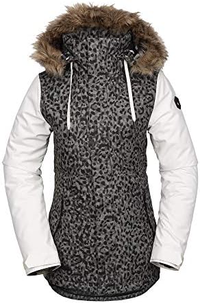 Volcom Women's Fawn Insulated Snowboard Ski Winter Hooded Jacket