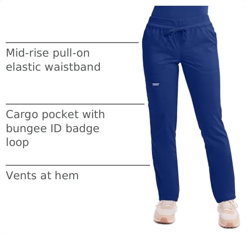 Cherokee WW Revolution Scrubs for Women Tapered Leg Drawstring Pant