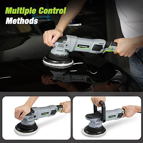 WORKPRO 6" Dual Action Random Orbital Polisher Kit