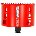 Diablo Carbide Teeth Hole Saw for Wood and Metal - Fits with Snap-Lock Plus Mandrel System, Tool-Free Plug Ejection - 4-1/8" Diameter, 2-3/8" Length - DHS4125CT
