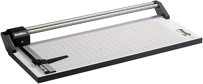 Rotatrim Pro 24 Inch Cut Professional Paper Cutter/Trimmer Precision Rotary Trimmer with Self-Sharpening Precision Steel Blades & Twin Stainless Steel Guide Rails (RCPRO24i)